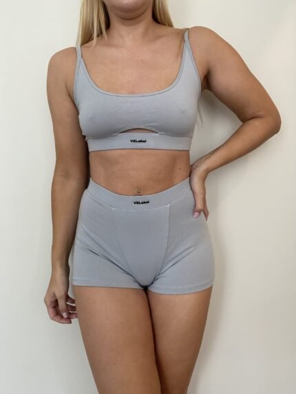The boxers set " VELabel Slim Light grey"
