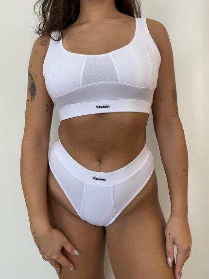 Set with panties "VELabel White"